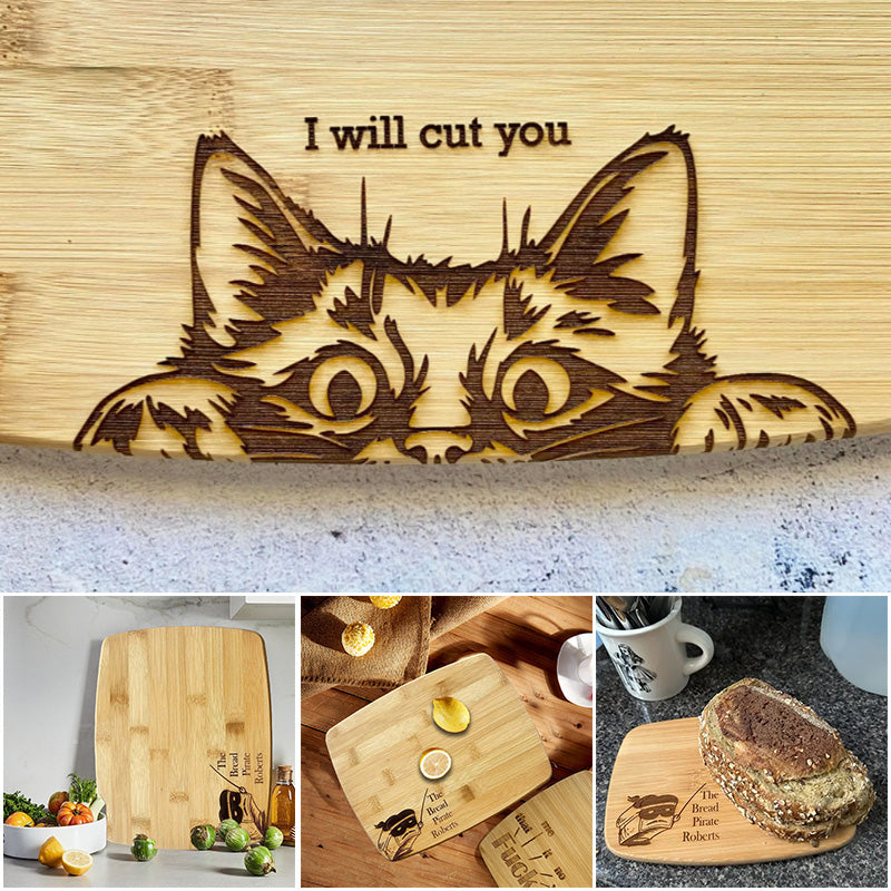 Funny Bamboo Cutting Board