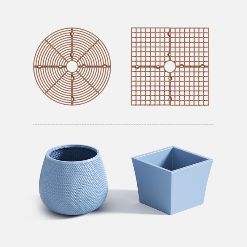 Plant Pot Grid Flower Pot Cover