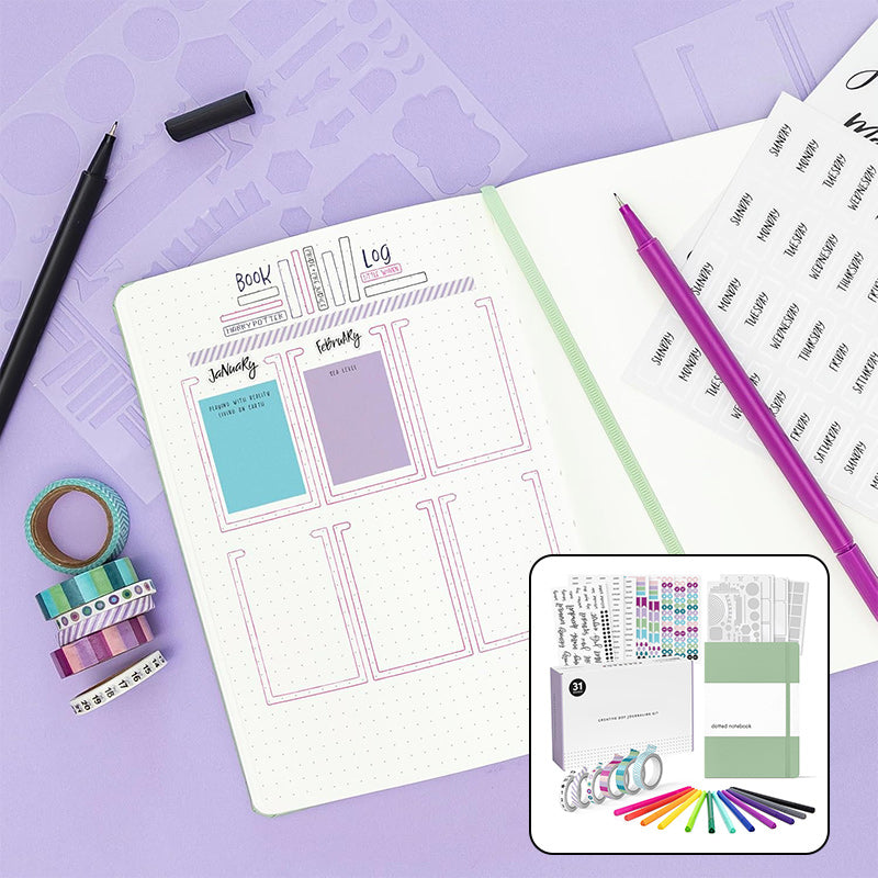 PAPERAGE Bullet Style Journal Kit