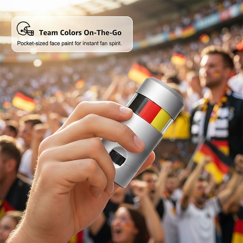 National Flag Face Paint Stick for Sports Fans