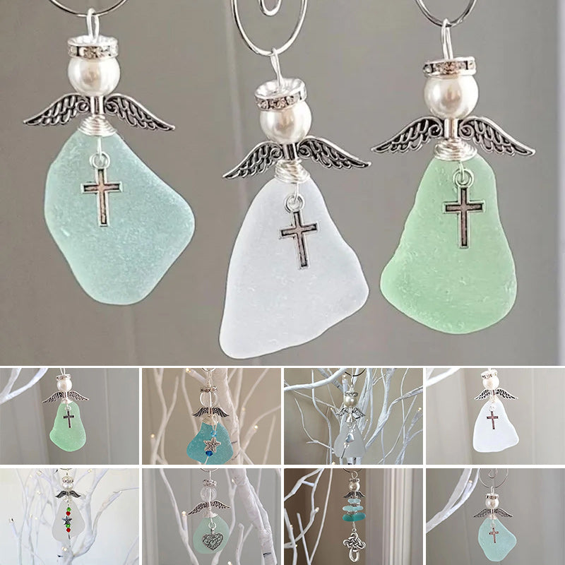 Sea Glass Angel Gift