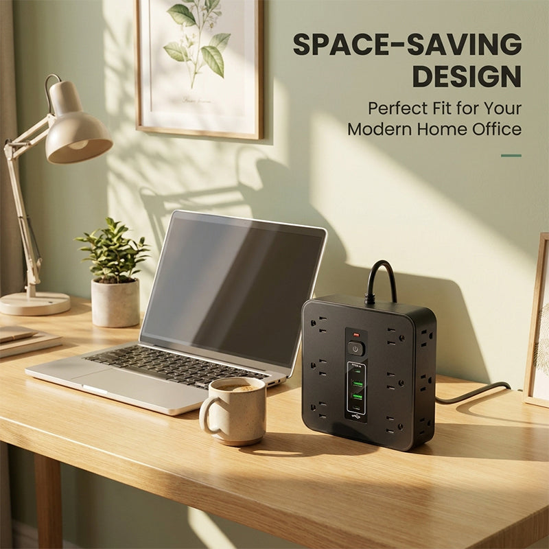 Smart USB Power Strip Extension Hub