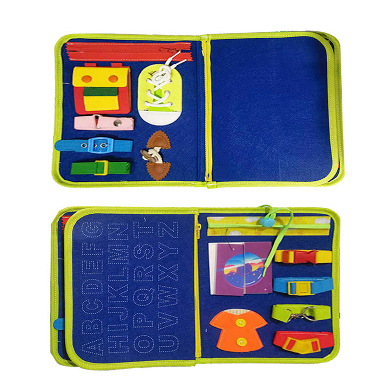 Montessori Toys Toddler Busy Board Quiet Book