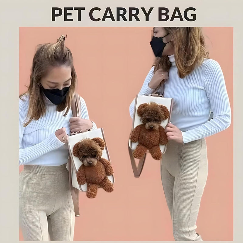 Soft Pet Travel Tote with Peek Window