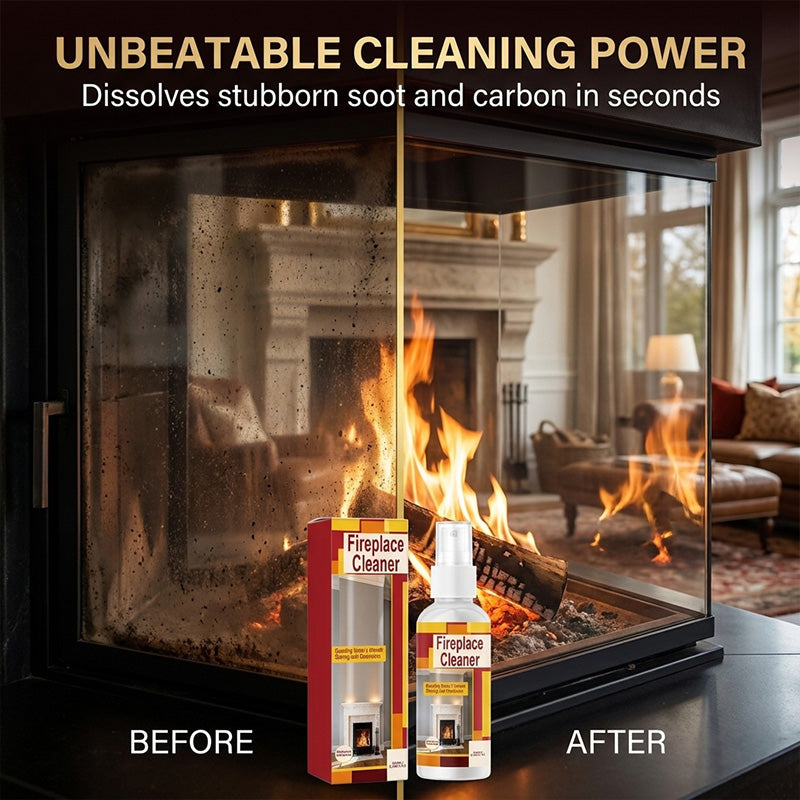 Fireplace cleaner