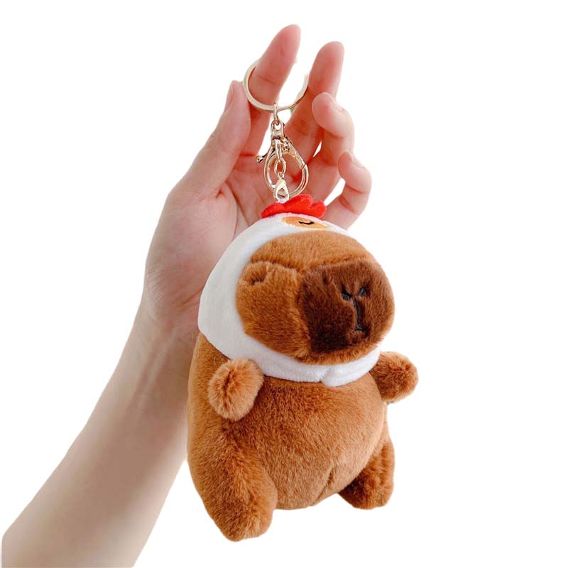 Capybara Keychain Key-ring Bag