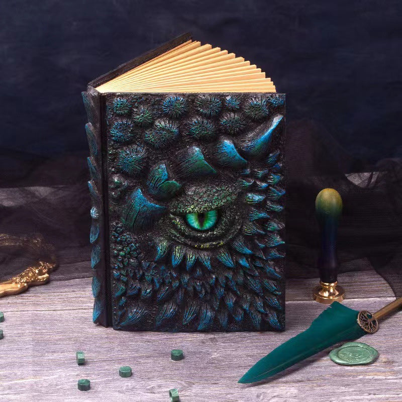 3D Dragon's Secrets Journal Notebook