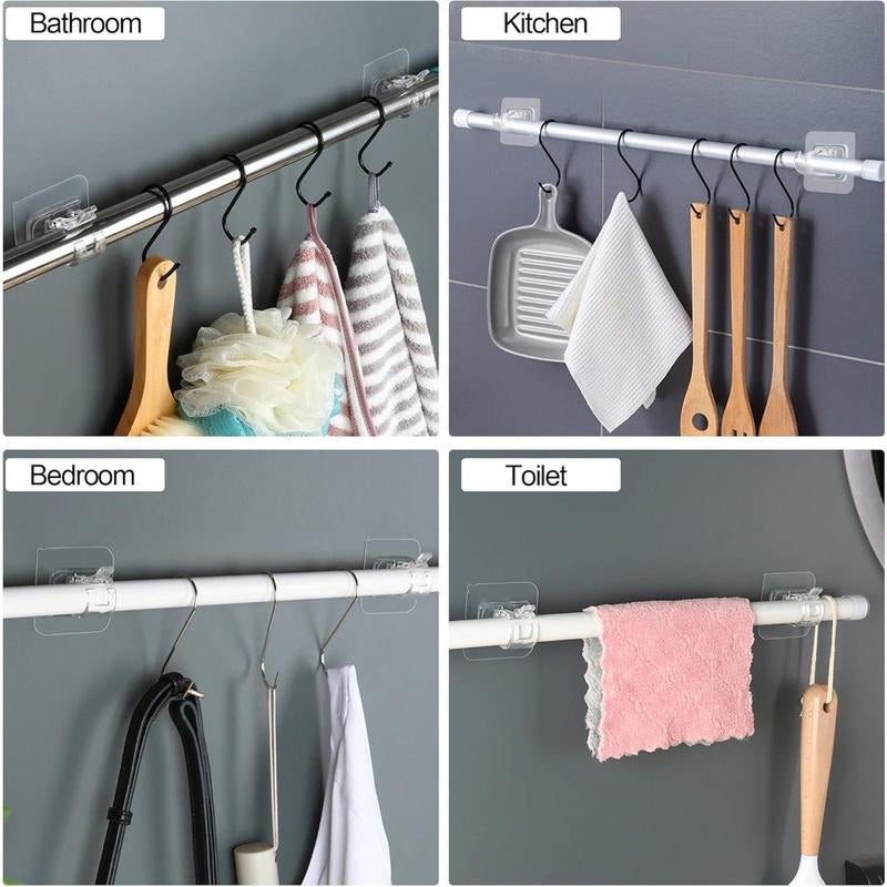 2-Pack Curtain Rod Hooks