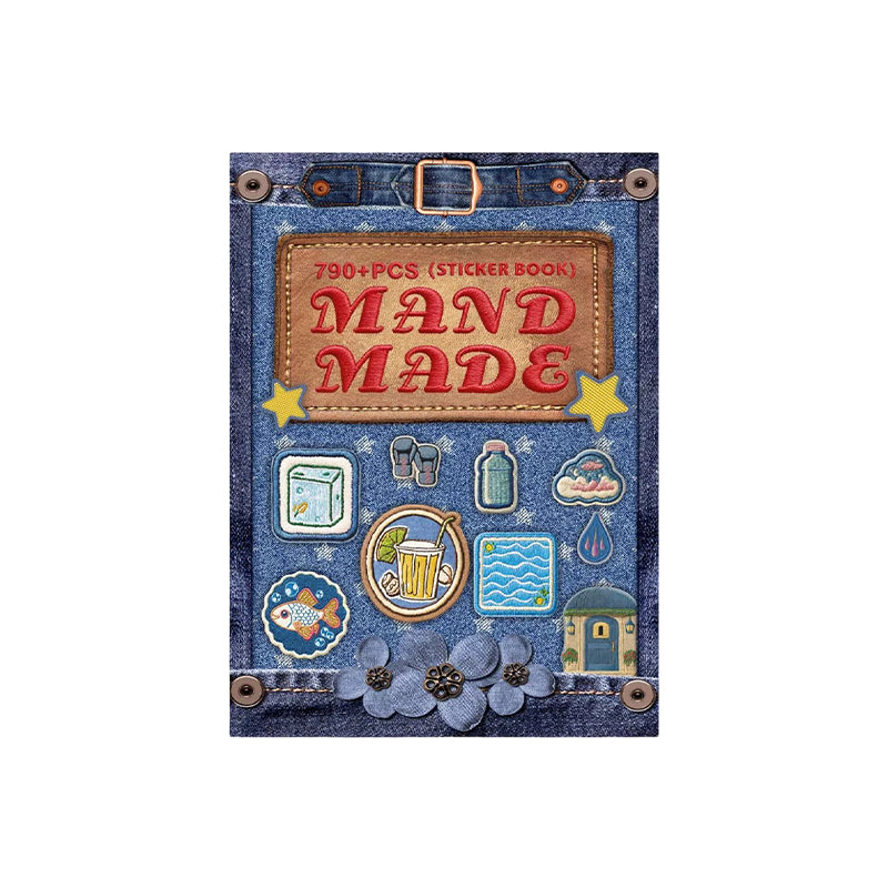 Faux embroidery stickers