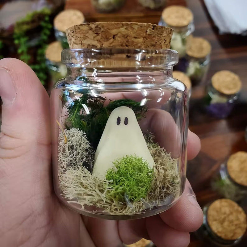 Mini Pet Ghosts in a Jar