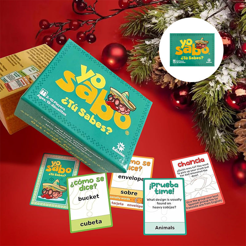 Bilingual Card Games