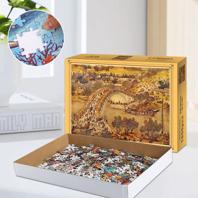 Cartoon Landscape Jigsaw Puzzle