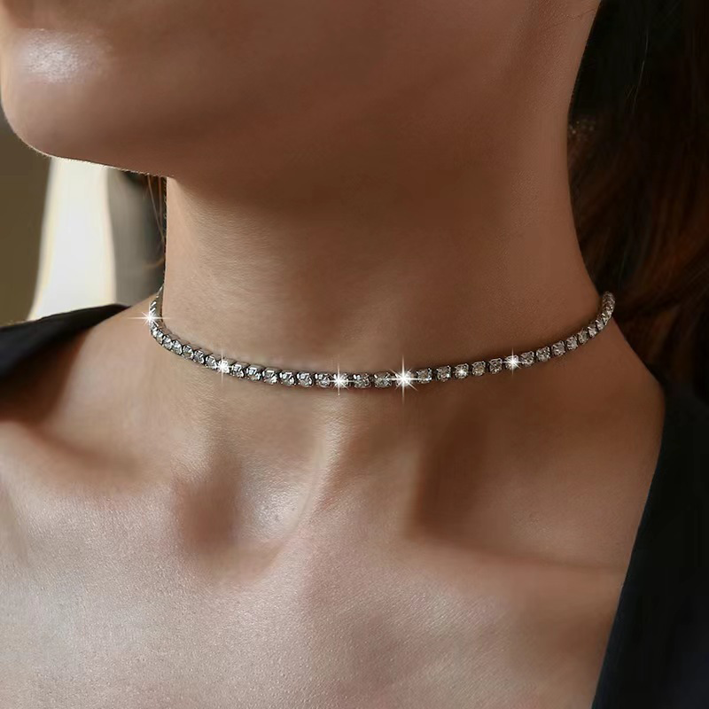 Diamond Clavicle Necklace