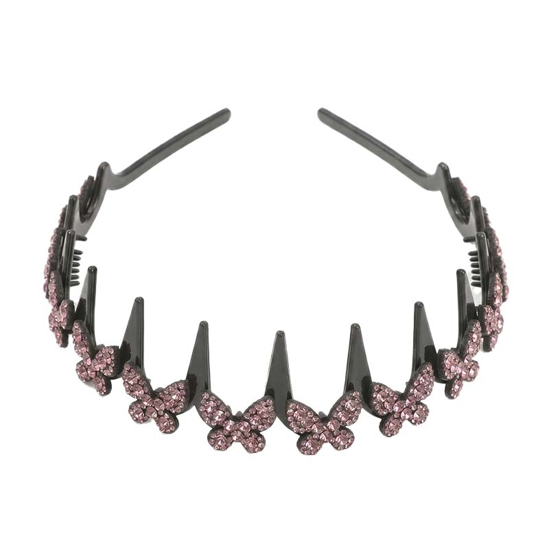Crystal butterfly headband