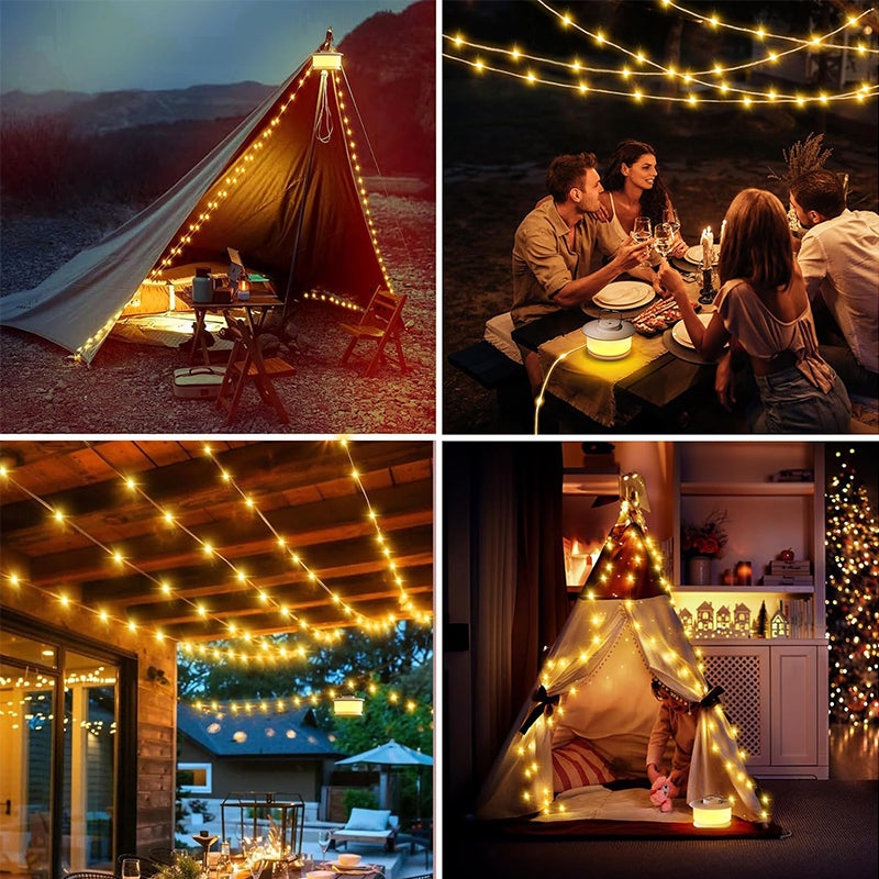 Portable Retractable Outdoor Camping Light Strip