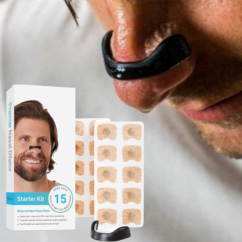 Breathing expansion anti-snoring device