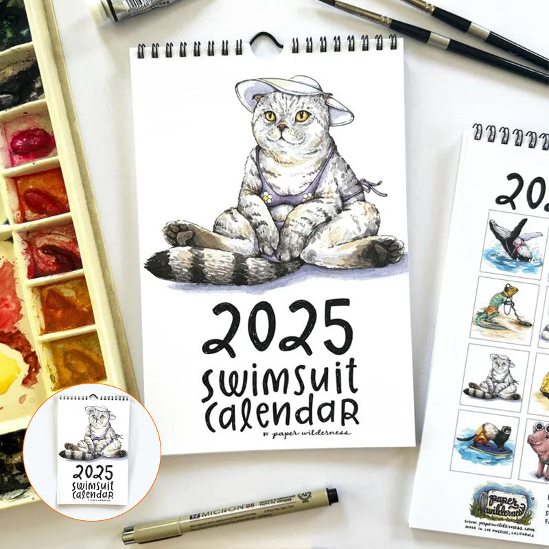 Animal Swimsuit Calendar