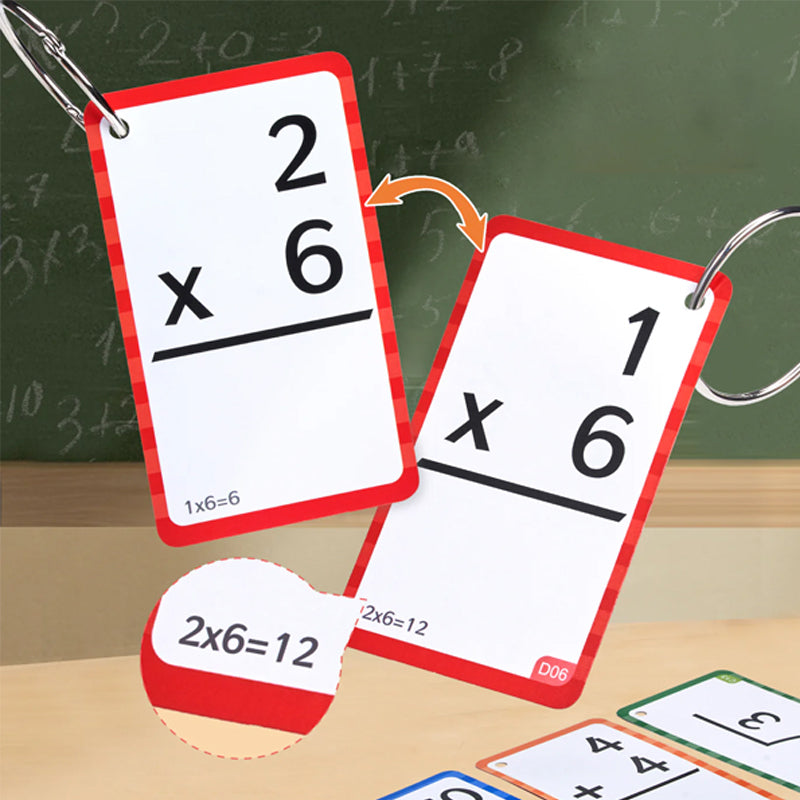 Math Flash Cards and Pop Fidget Chart