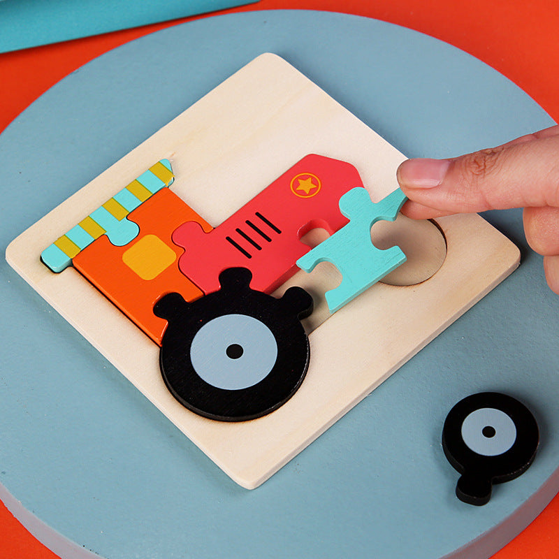 Early Learning Stereo Puzzle