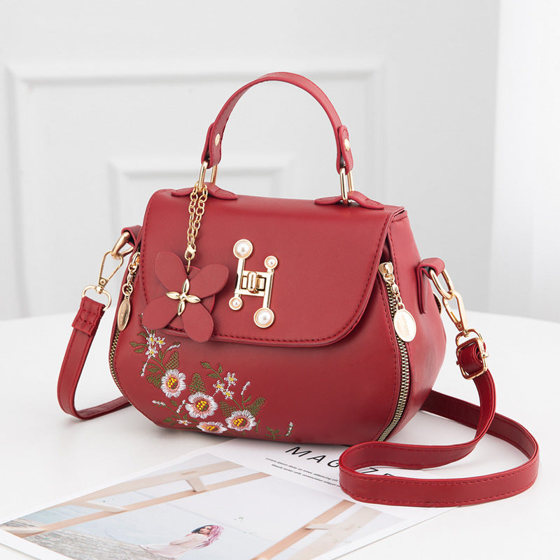 Fashion Embroidered Bucket Bag