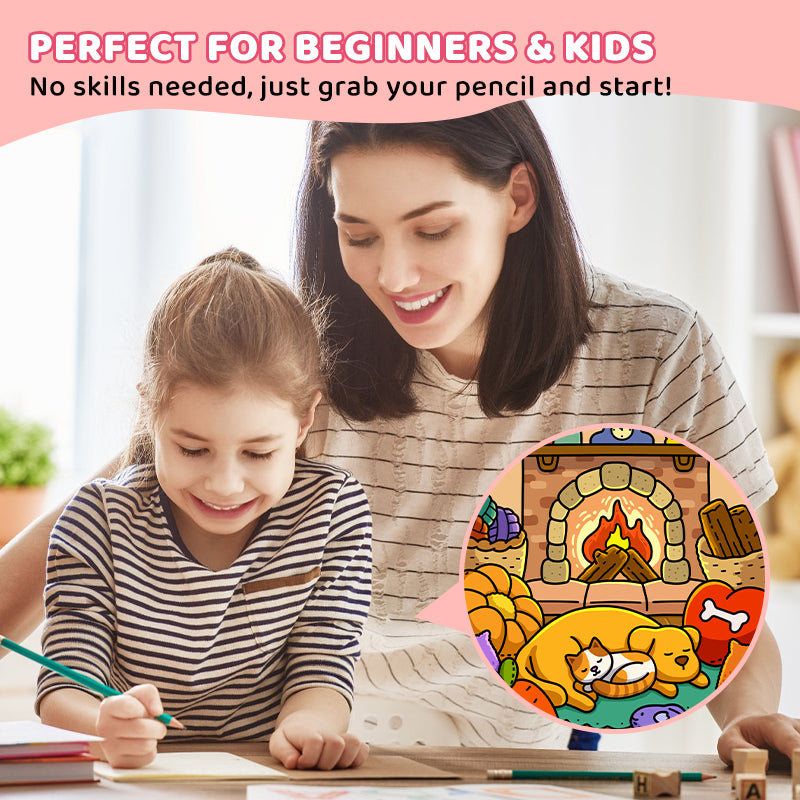 Kitten Coloring Book