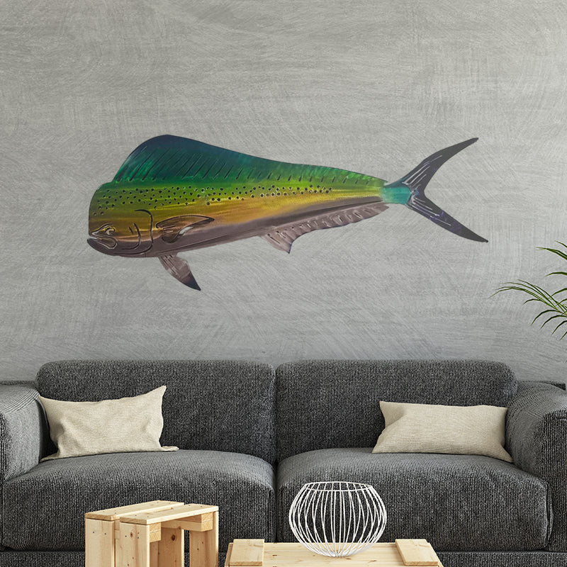 Metal Shark Art Wall Decor