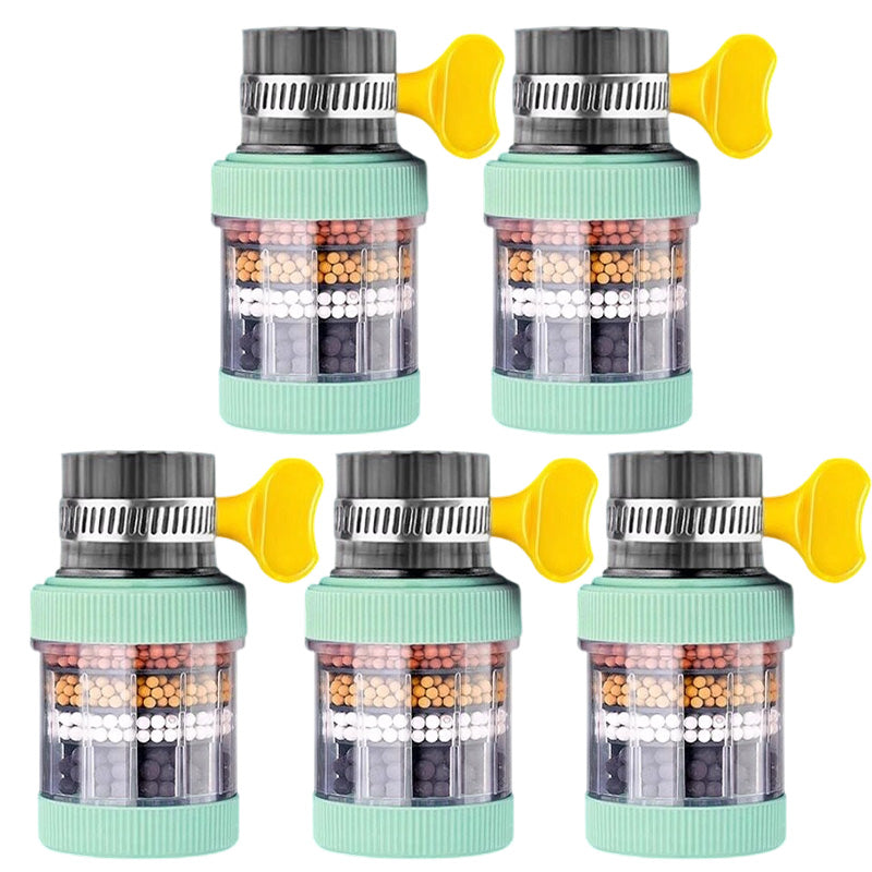 Splash-Proof Faucet Filter Attachment