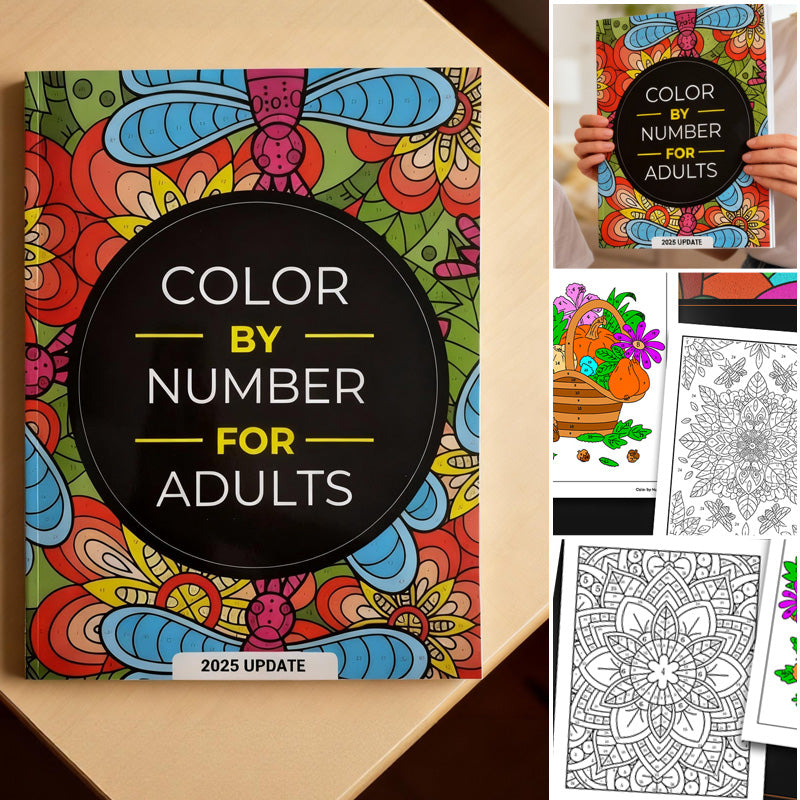 Color By Number For Adult Relaxation