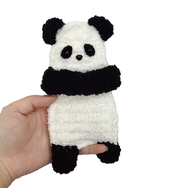 Wool crochet cute headphone bag pendant