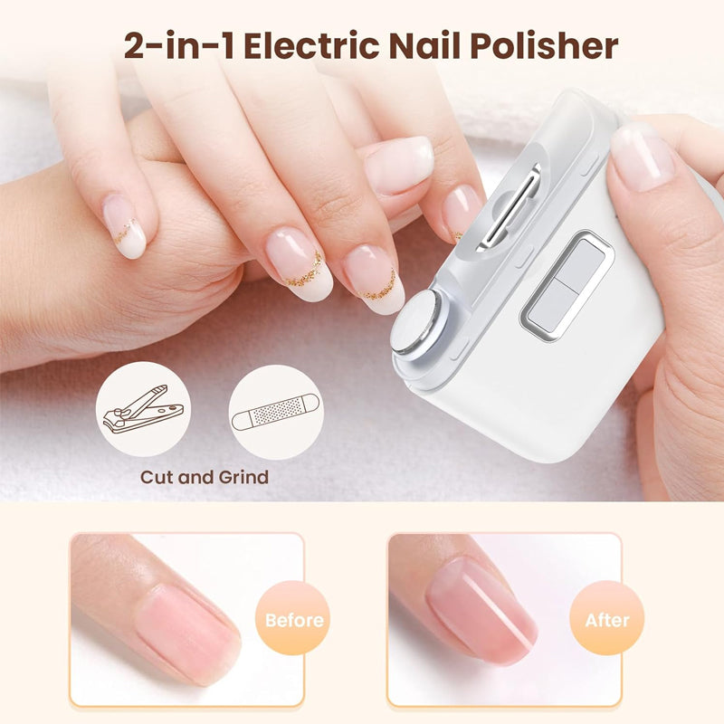 USB Rechargeable Electric Nail Grooming Kit