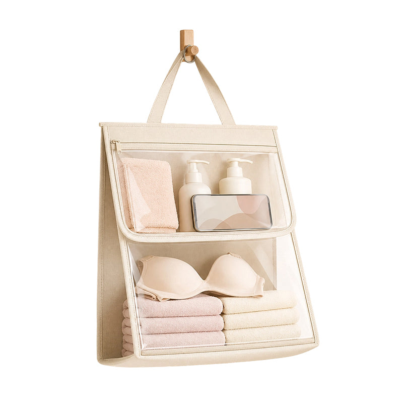 Transparent Waterproof Bathroom Hanging Bag