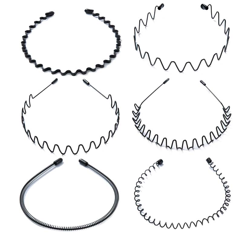 Anti-slip hairband for stray hair