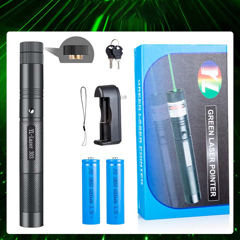 Long Range Green Beam Flashlight Laser