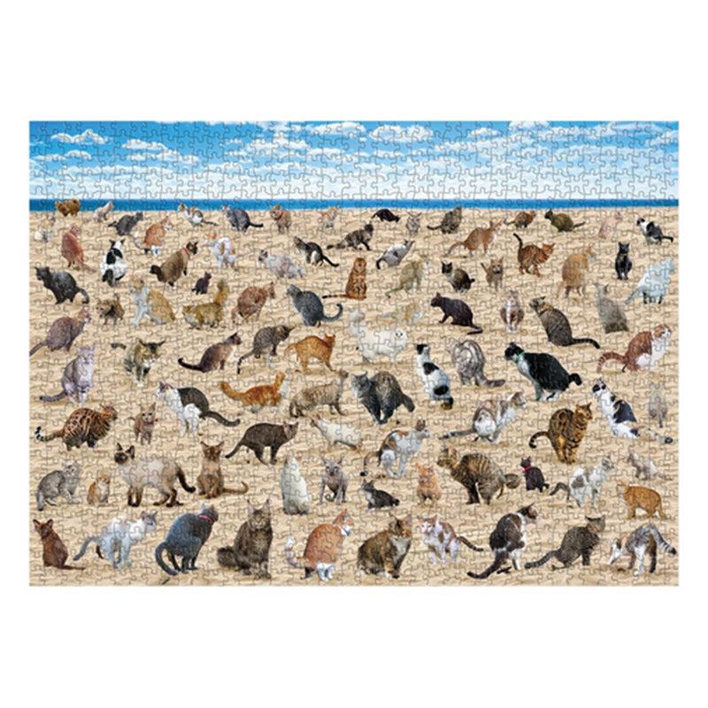 Beach Poop Cat Puzzle