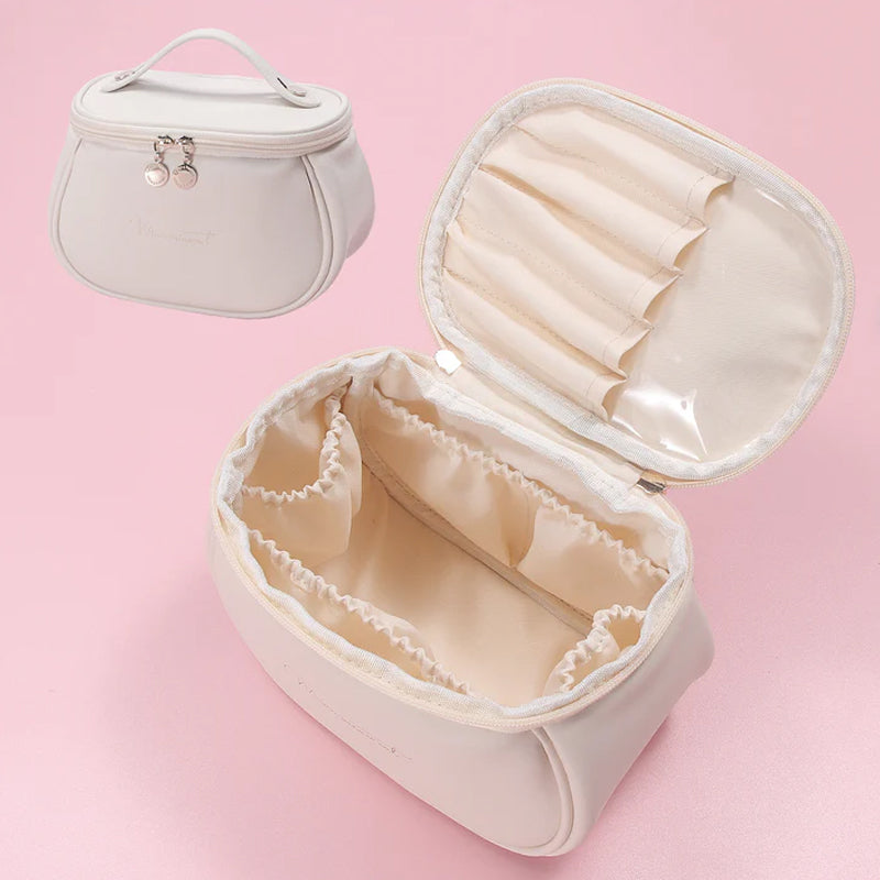 PU Leather Travel Makeup Bag