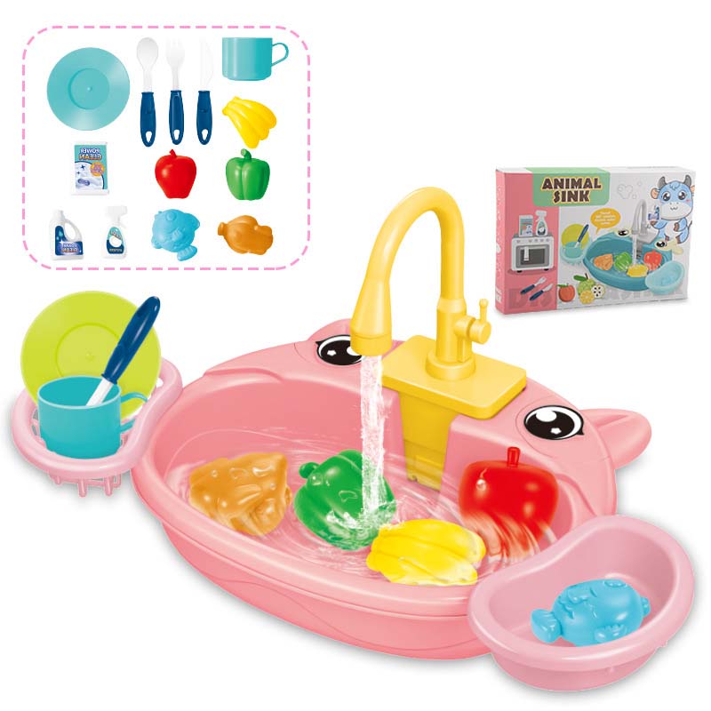 Fun Play Sink with Realistic Running Water