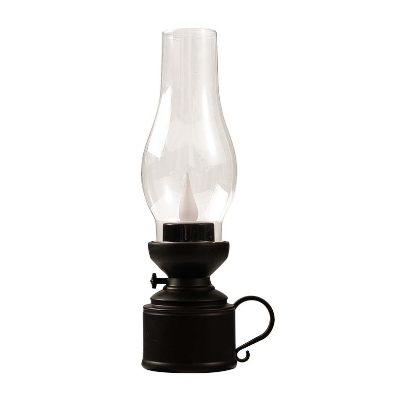 ✨🕯️LED Vintage Kerosene Lamp Electronic Swing Candle