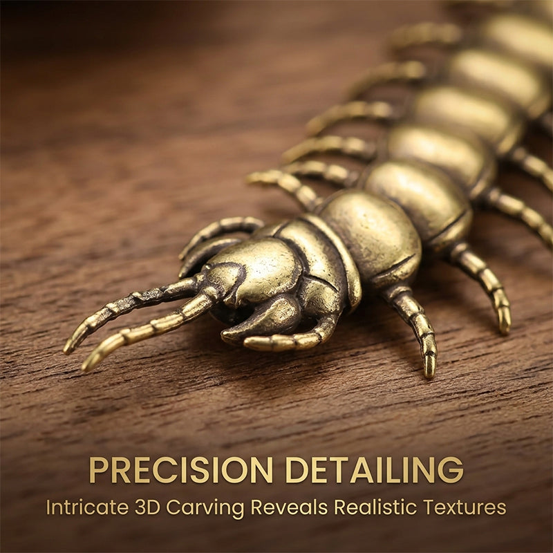 Bold Centipede Shirt Clip