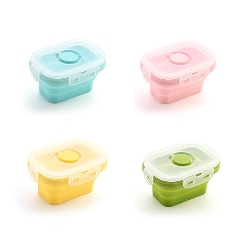 Collapsible Silicone Food Storage Container