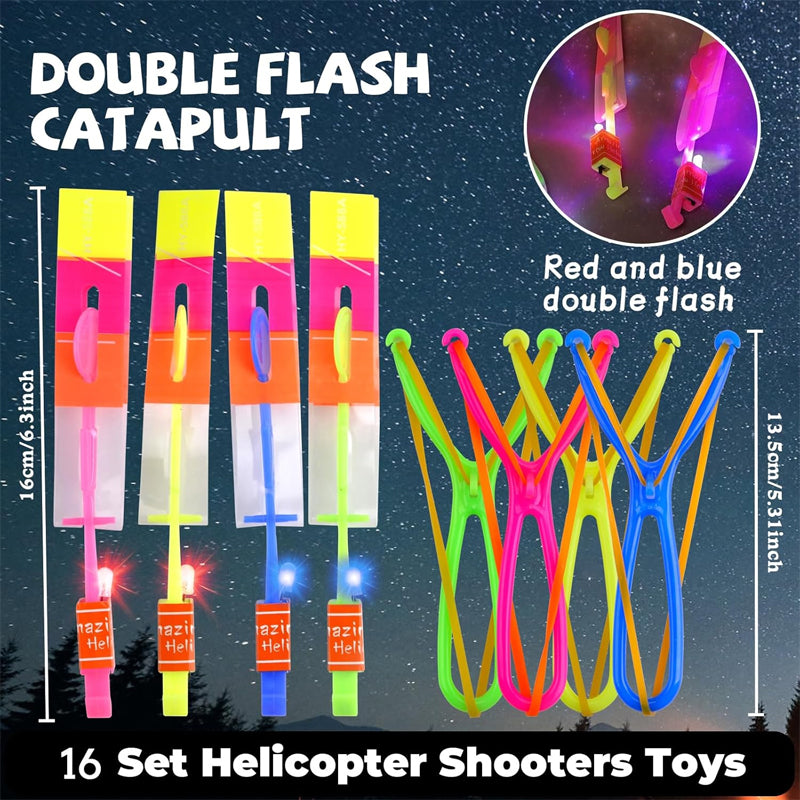 Illuminated Slingshot Flying Arrow