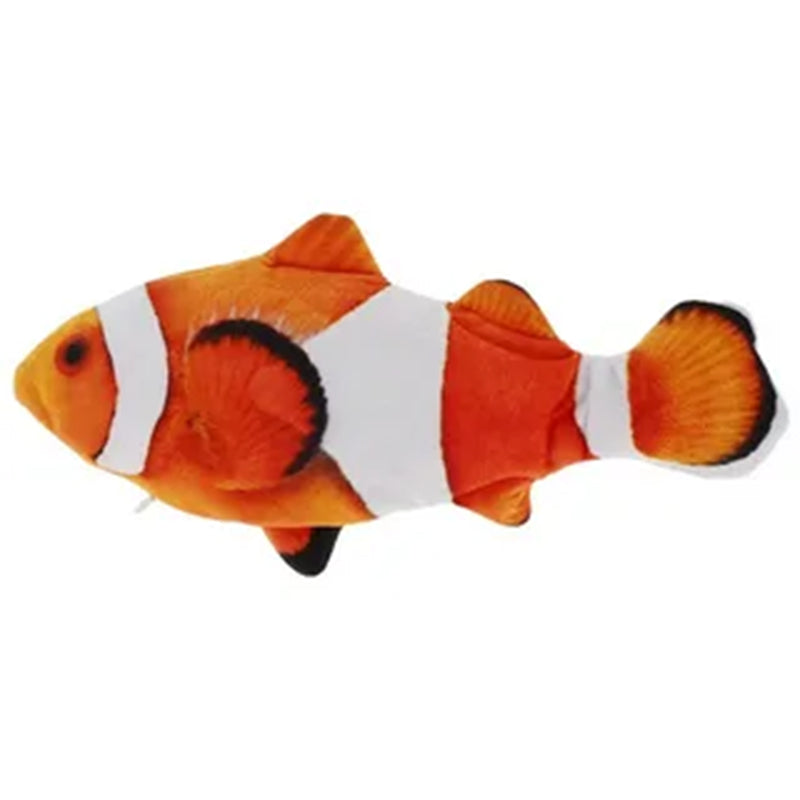 Plush Simulation USB Charging Cat Fish Toy