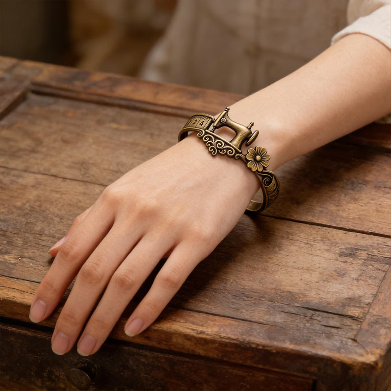 Sewing Machine Themed Bracelet