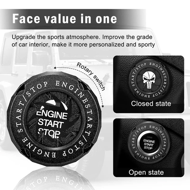 Car One-button Start Protective Cover