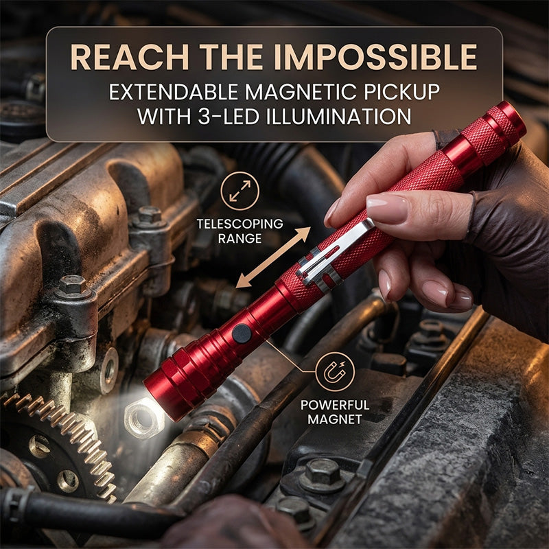 Outdoor Flexible-Neck Work Flashlight