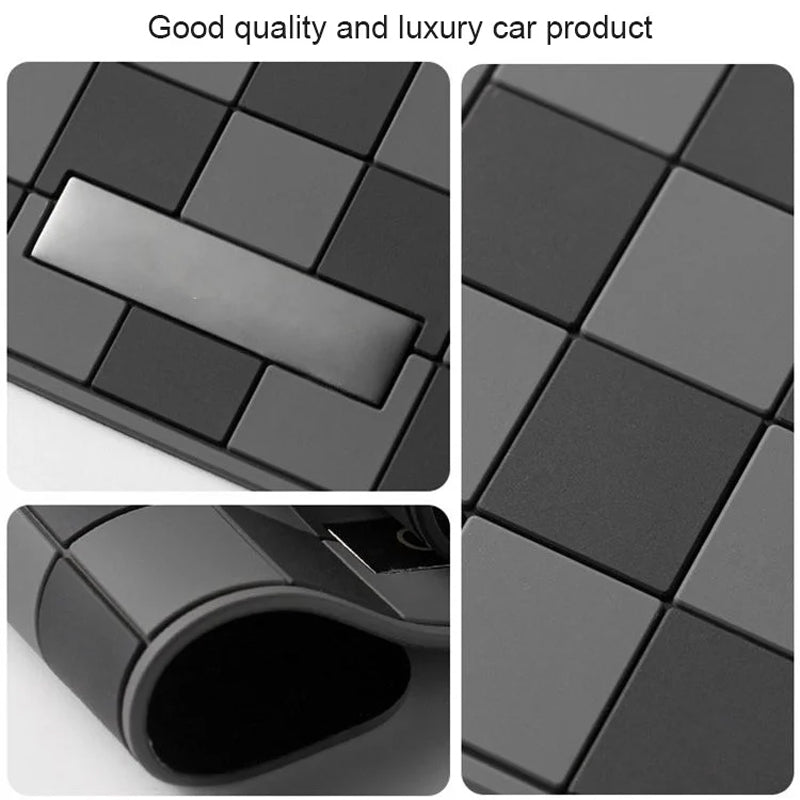 Car High-grade Checkered Non-slip Mat