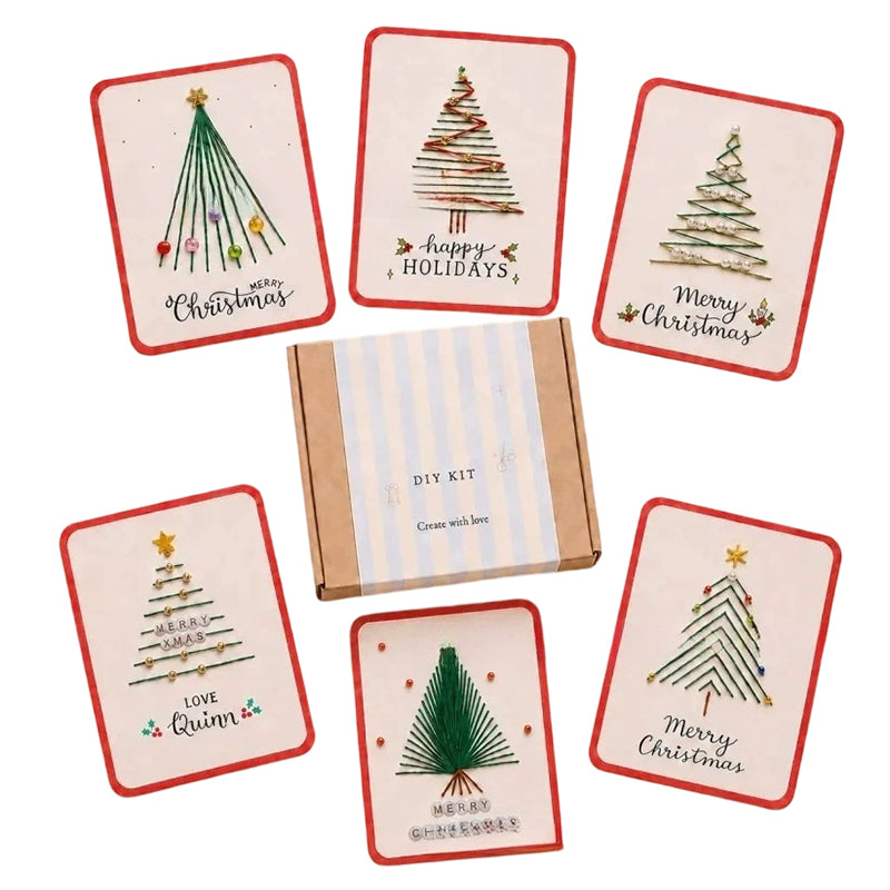 Merry Christmas Greeting Card DIY Kit
