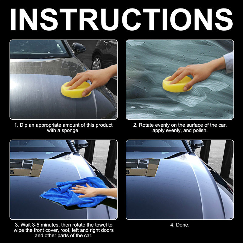 Car Crystal Plating Care Wax