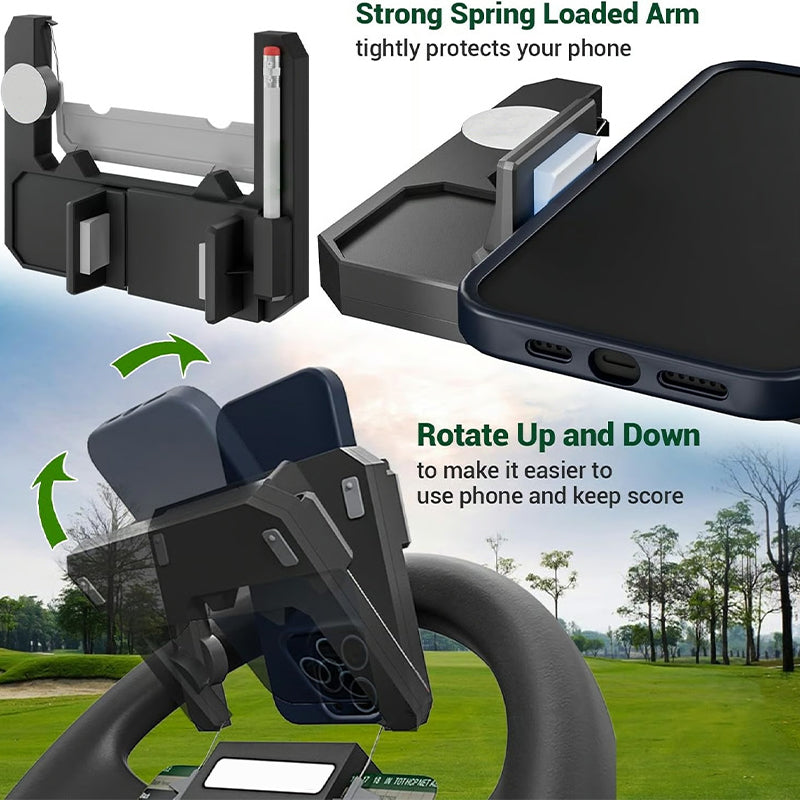 Golf Cart Steering Wheel Phone Mount