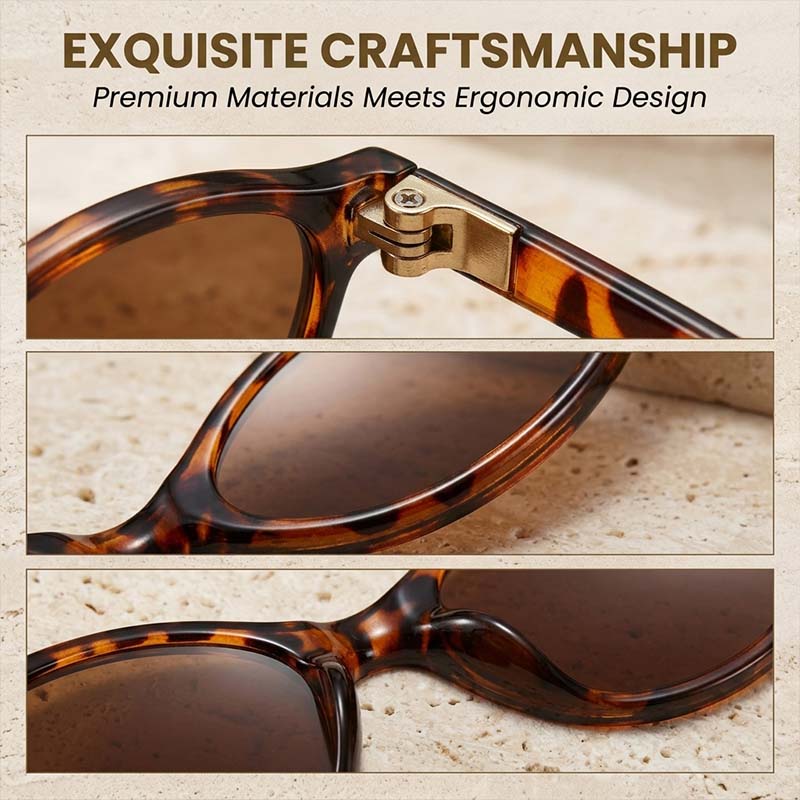 Small frame oval sunglasses