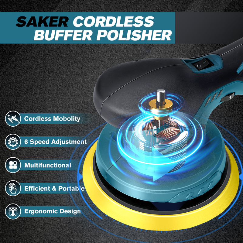 Cordless Car Buffer Polisher